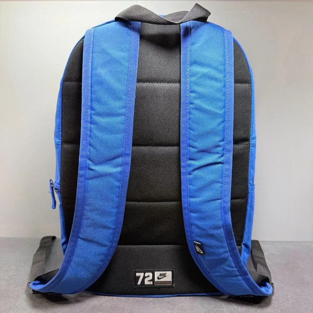 Nike Heritage 2.0 Backpack NKBA5879-011 Game Royal Blue Black 15in Laptop